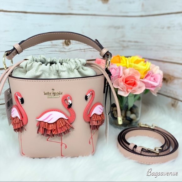 Kate spade flamingo pippa by the pool crossbody - Picture 2 of 8